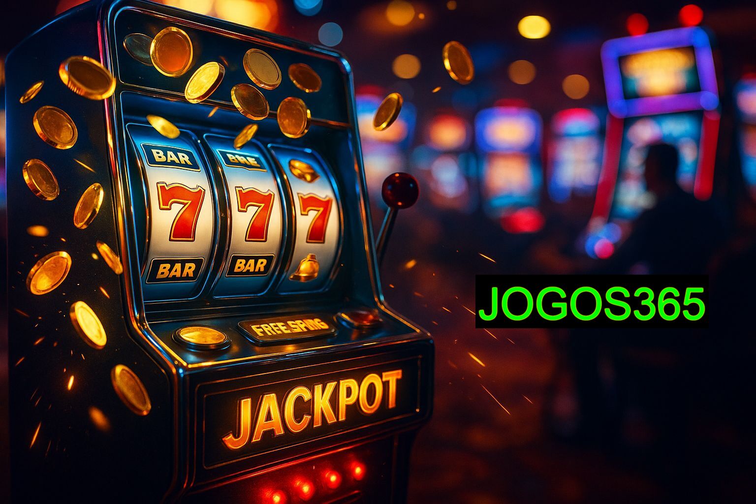 Diversos jogos de caça-níqueis